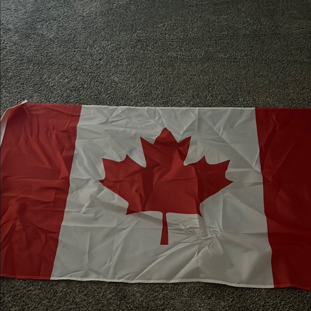Red and White Canadian flag